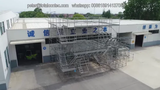 Construction Cuplock Aluminum Frame Steel System Kwikstage Ringlock Formwork Scaffold