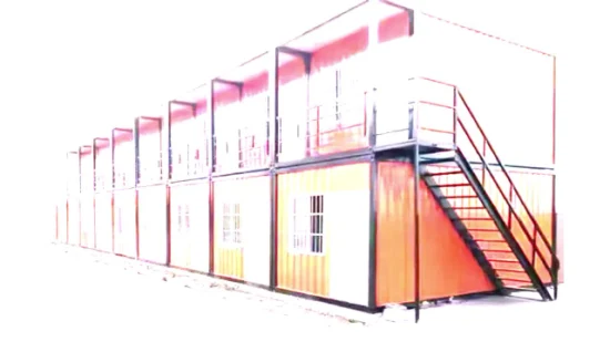 Professional 2 Floor Modern Designed Prefabricated Mobile Modular Homes Prefab Container House with Decoration